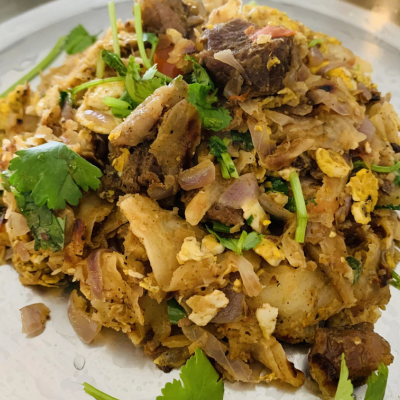 Mutton Kothu Parotta